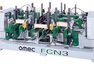 Omec FCN 3 - 5 akset automatisk bor/fræsemaskine